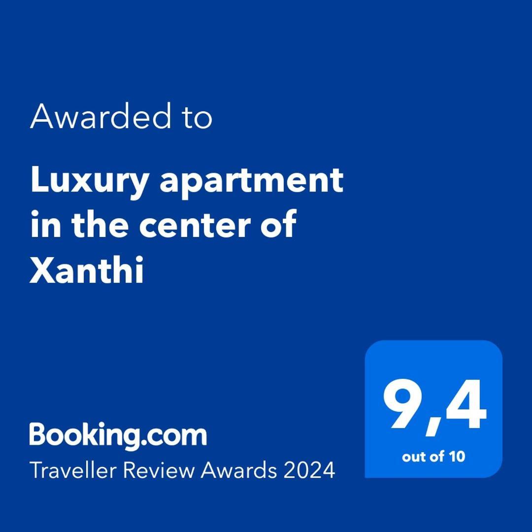 Luxury Apartment In The Center Of Xánthi Eksteriør bilde